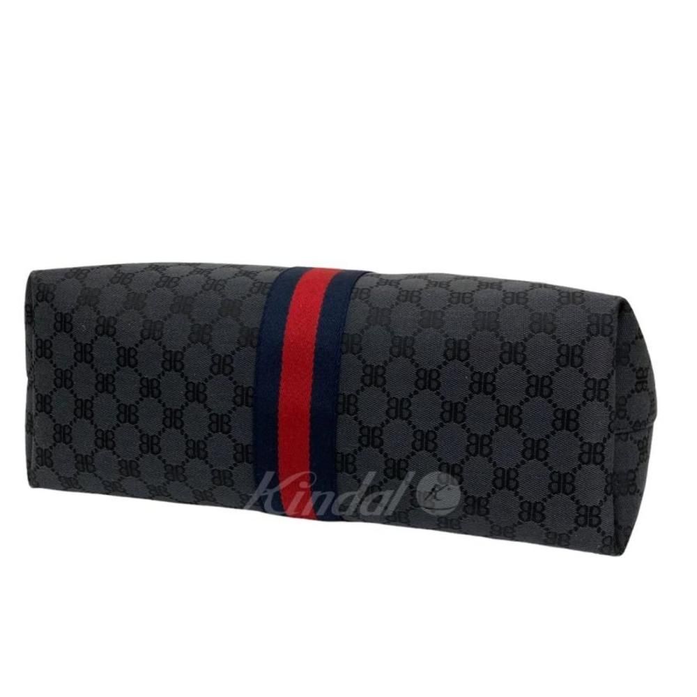 BALENCIAGA x GUCCI The Hacker Project Tote Bag Black - Picture 4 of 6